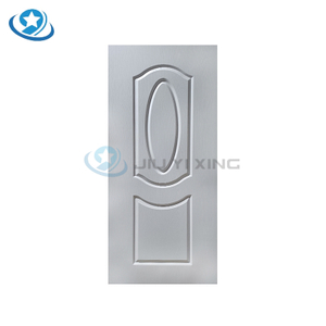 Jiuyixing White Primer Door Leather Interior Modern Design Waterproof WPC/PVC/MDF Door Skin Price