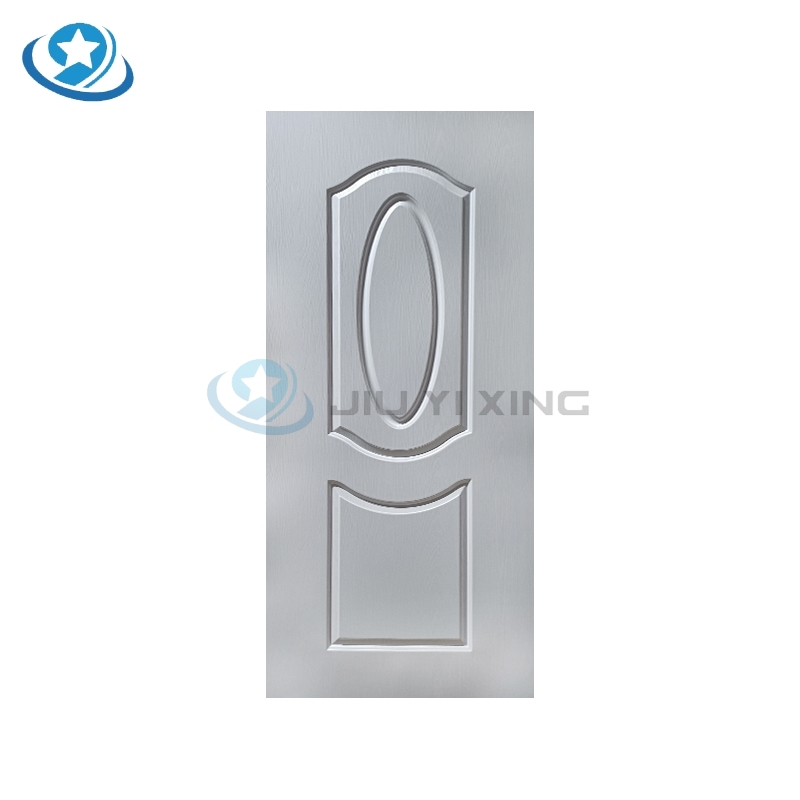 Jiuyixing White Primer Door Leather Interior Modern Design Waterproof WPC/PVC/MDF Door Skin Price