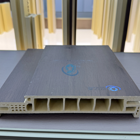 Jiuyixing Durable Waterproof Wood Plastic Composite Door Interior Use A Type WPC Door Frame with High Quality