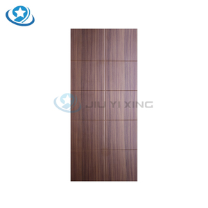 Jiuyixing Factory Direct Sales Waterproof WPC Door Skin PVC MDF Door Panel WPC Veneer Door Sheet