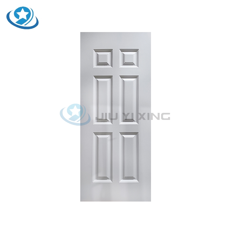 Jiuyixing WPC Door Skin High Quality Custom Size 1.6-8mm Veneer Natural Raw Faced Interior MDF HDF Door Skin