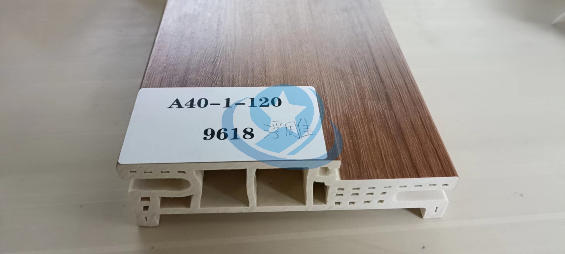 Jiuyixing High Quality Customized A Type WPC Door Panel Wood Plastic Composite Door Cover Frame for Interior Door Making