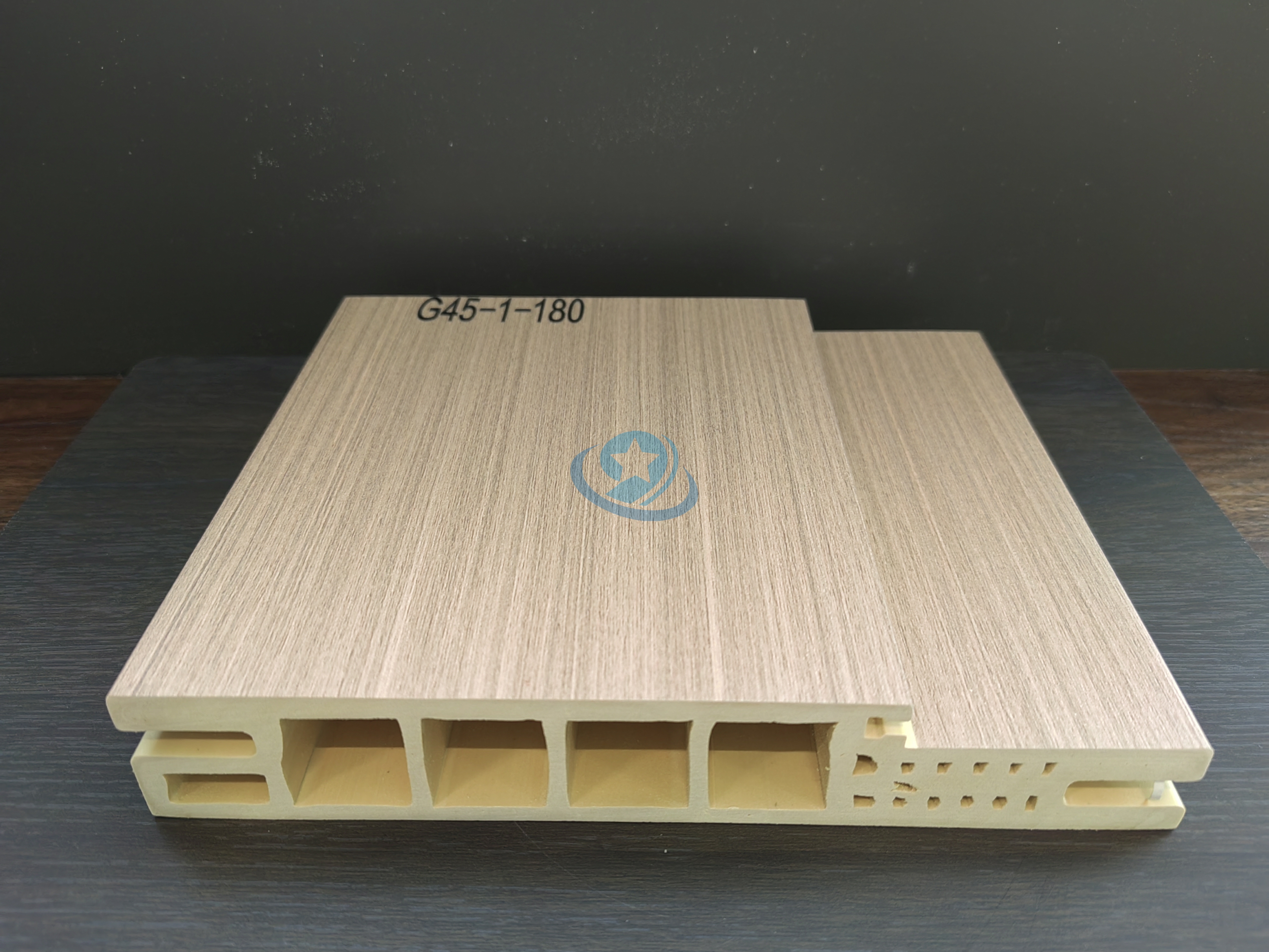 Jiuyixing Waterproof Easy Installment New Arrival G Style 200MM Laminated WPC Door Frame WPC Door Pocket WPC Architrave