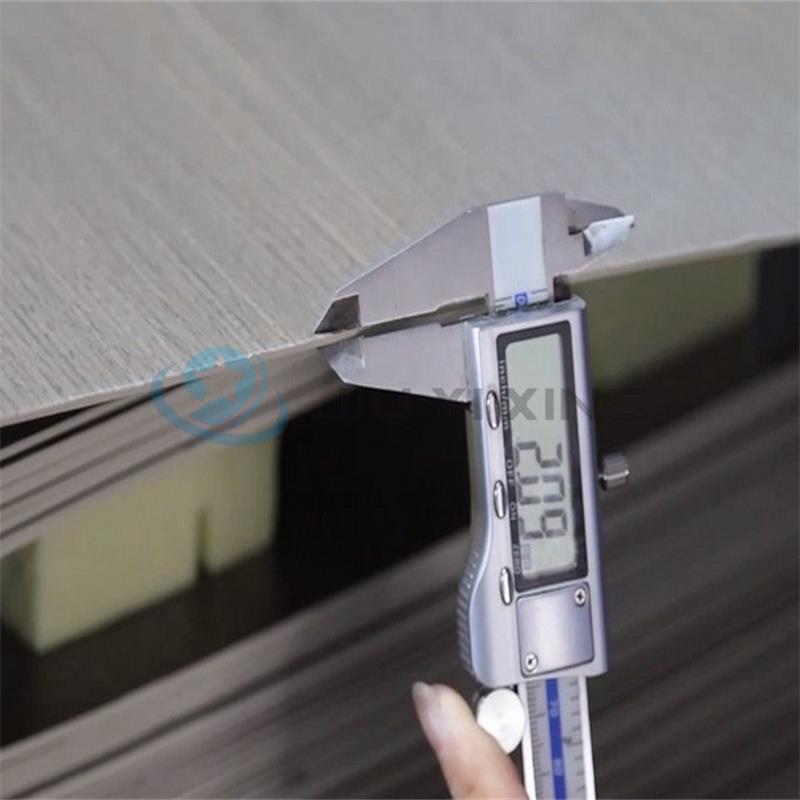 Jiuyixing Manufacturer Wholesale Hot Selling High Quality Custom Size 3mm Thickness WPC Door Skin Wood Interior Doors Leather