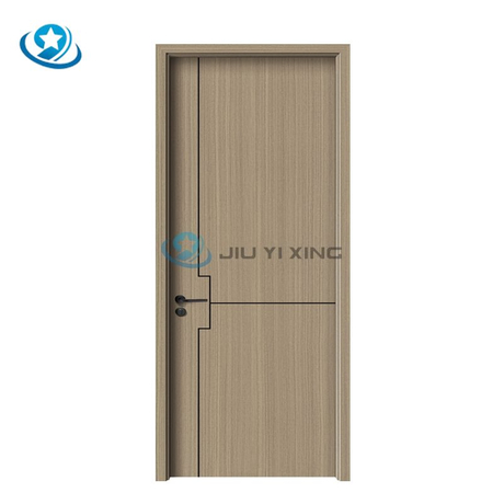 Jiuyixing Wholesale Modern White Bedroom Cheap WPC Waterproof Skin Interior Doors For Apartments