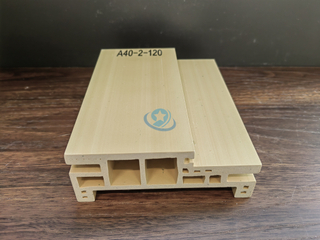 Jiuyixing High Density Waterproof PVC Profiles WPC Door Panel for Interior Doors with PVC Film China Manufacturer