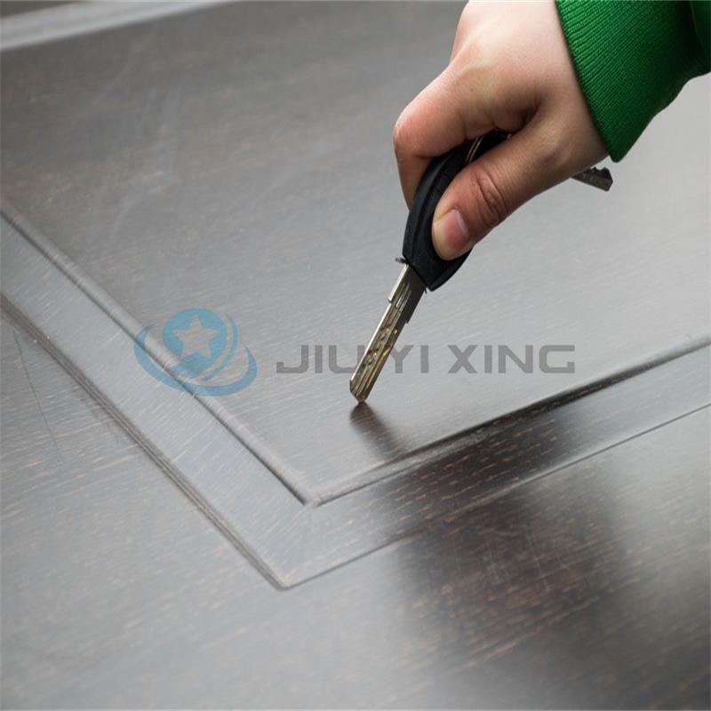 Jiuyixing Manufacturer Wholesale High Quality Custom PVC/MDF Veneer Door Skin WPC Molded White Primer Door Leather