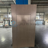 Jiuyixing China Supplier Customized Cheap Price PVC Door Sheet Waterproof Soundproof Modern Shaker Style WPC Bedroom Interior Door Skin
