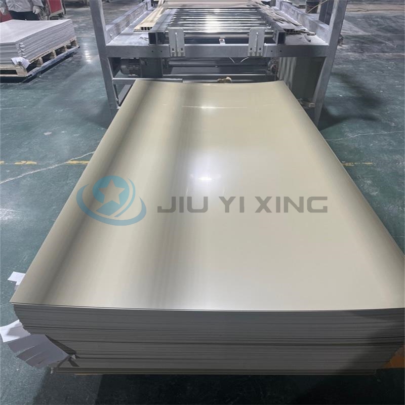 Jiuyixing Factory Direct Sales Waterproof WPC Door Skin PVC MDF Door Panel WPC Veneer Door Sheet