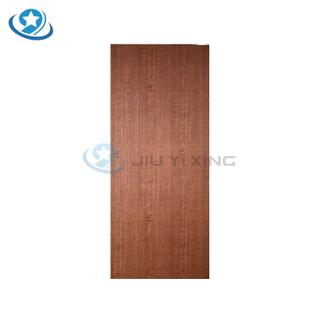 Jiuyixing Hot Selling High Quality Customized Flat Door Panel Wear Resistant WPC Waterproof Material 2/4/6 panels 3mm Primer Door Skin Panel
