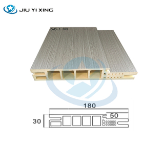 Jiuyixing Hot Selling PVC WPC Door Jamb G Type180MM for Door Frame Using Door Moulding