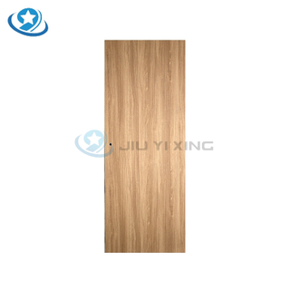 Jiuyixing Factory Direct Sales Customized single interior Luxury WPC Doors Skin Flush Door Skin Panel