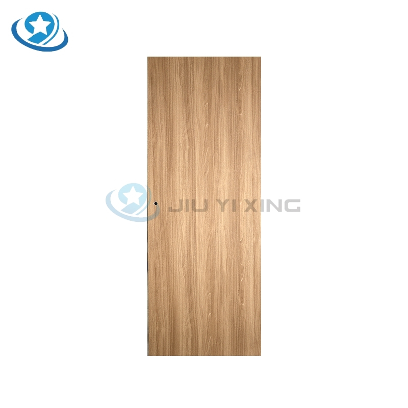 Jiuyixing Factory Direct Sales Customized single interior Luxury WPC Doors Skin Flush Door Skin Panel