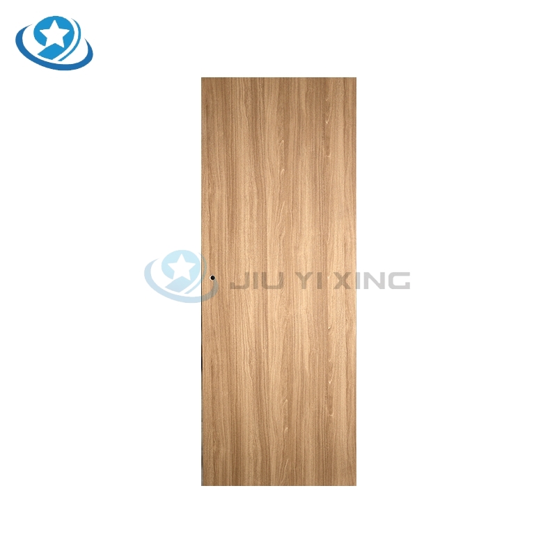 Jiuyixing Modern Factory Customized Durable Interior Waterproof PVC Door Skin WPC MDF Door Sheet