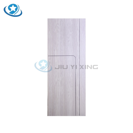 Jiuyixing OEM China Cheap Interior Moulded Door Skin High Quality Interior WPC PVC MDF Door Panel Huangshan Supplier