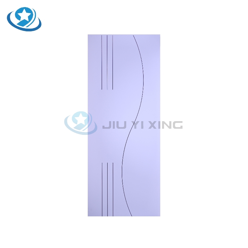 Jiuyixing Factory Direct Sales Waterproof WPC Door Skin PVC MDF Door Panel WPC Veneer Door Sheet