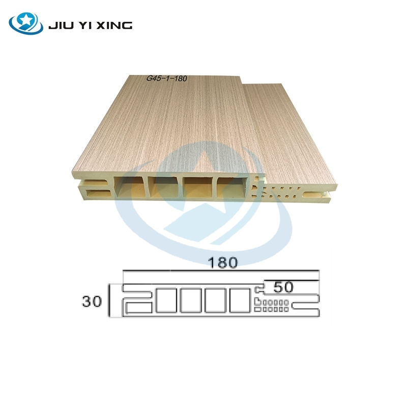 Jiuyixing Middle East Popular Chinese Factory Wholesale 180mm WPC Door Frame And Architrave For Apartments