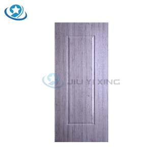 Jiuyixing Direct Sales Customized High End Interior Bedroom Door Panel Modern Design WPC PVC Door Skin Panel