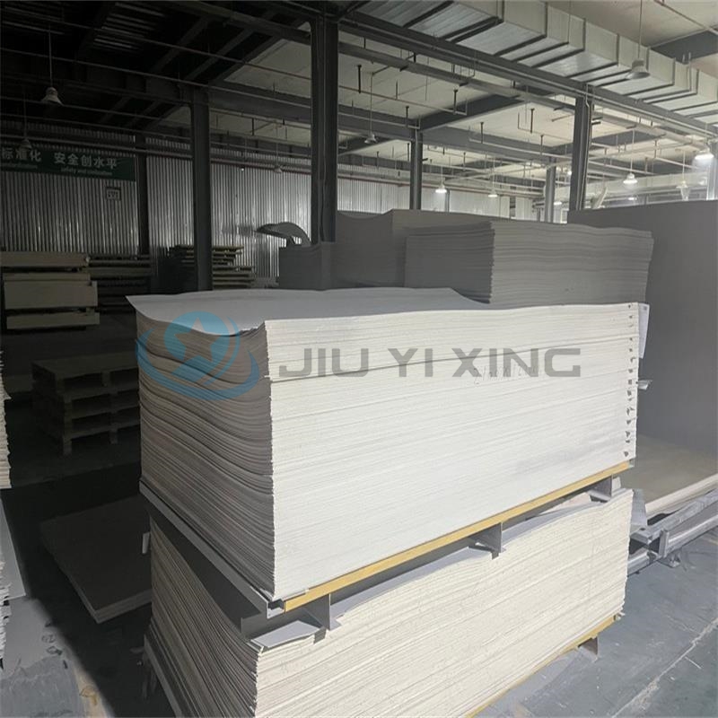 Jiuyixing Factory Supply Simple Design Eco-friendly White PVC Polymer Door Sheet Waterproof WPC Bathroom Door Skin for Brazil